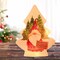 Stony Creek 8.5 Inch Gnomes W/Red Hat Christmas Tree Christmas Lighted Glass Accent , Winter Pines Santa